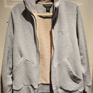 NWOT Mens Eddie Bauer size L fleece lined jacket